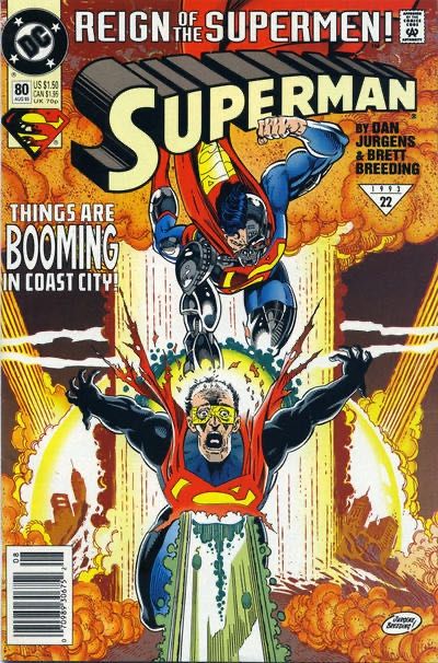 Superman, Vol. 2 #80B Newsstand Edition