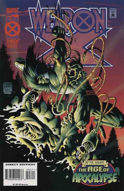 Weapon X, Vol. 1 #3A Direct Edition