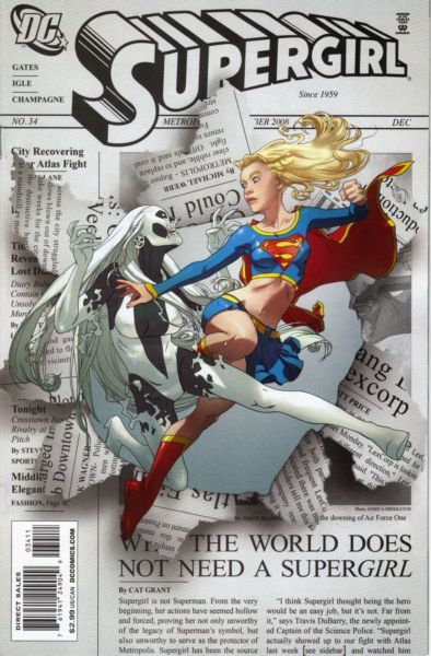 Supergirl, Vol. 5 #34A Regular Josh Middleton Cover
