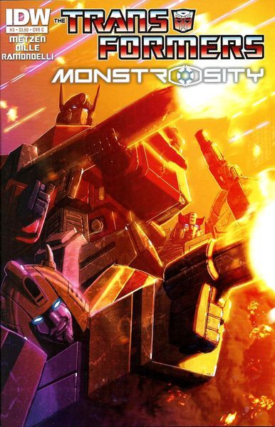 Transformers: Monstrosity #3C Livio Ramondelli Cover