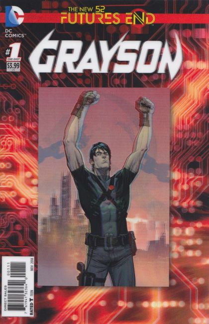 Grayson: Futures End #1A 3D Cover