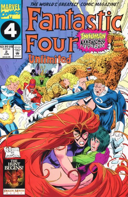 Fantastic Four Unlimited #2A Direct Edition