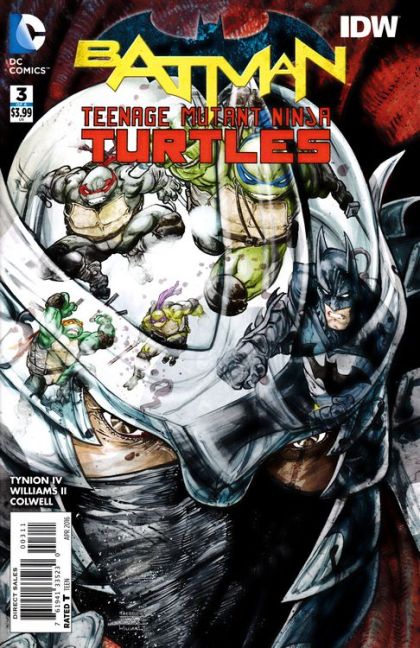 Batman / Teenage Mutant Ninja Turtles #3A Regular Freddie E. Williams II Cover