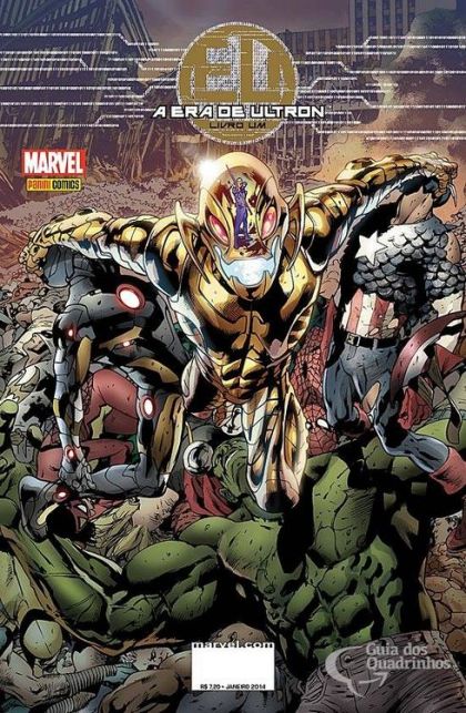 A Era de Ultron [BR] #1 Regular Bryan Hitch Foil Cover