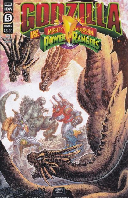 Godzilla vs. Mighty Morphin Power Rangers, Vol. 1 #5A Freddie Williams II Regular