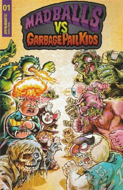 Madballs vs. Garbage Pail Kids #1B Jason Crosby Variant