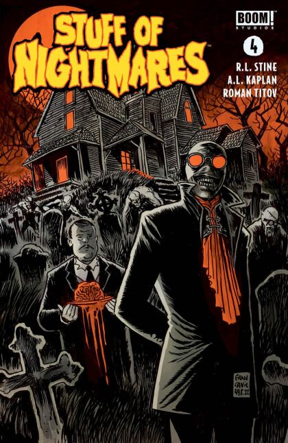 Stuff of Nightmares #4A Regular Francesco Francavilla Cover