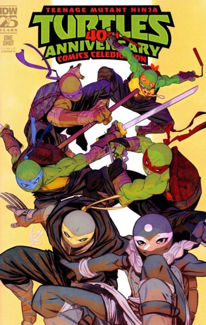 Teenage Mutant Ninja Turtles: 40th Anniversary Comics Celebration #1E Vincenzo Federici Variant