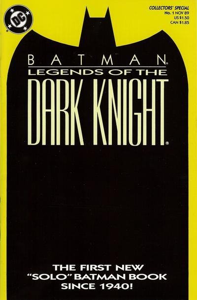 Batman: Legends of the Dark Knight #1D Yellow Edition