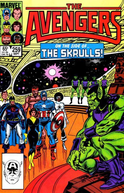 The Avengers, Vol. 1 #259A Direct Edition