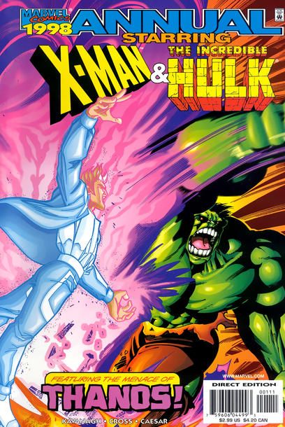 X-Man Annual #1998A Direct Edition