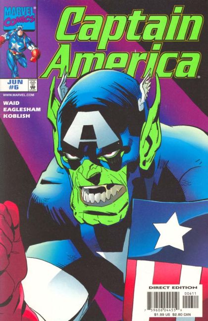 Captain America, Vol. 3 #6A Direct Edition