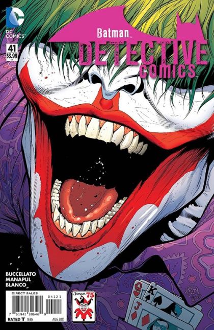 Detective Comics, Vol. 2 #41B Joker 75th Anniversary Cover