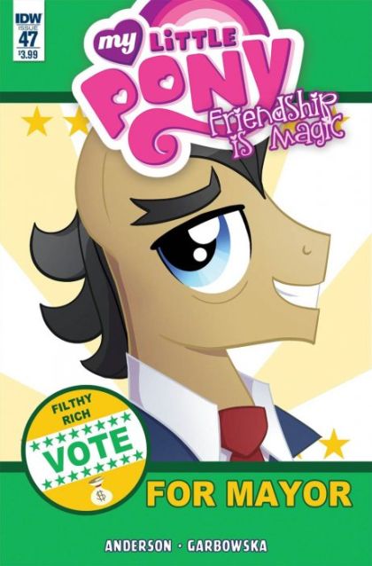 My Little Pony: Friendship Is Magic #47A Regular Agnes Garbowska Cover