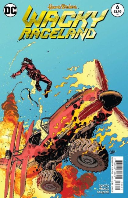 Wacky Raceland #6B Variant Cully Hamner Cover