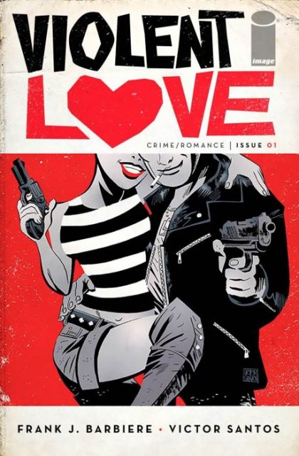 Violent Love #1A Regular Victor Santos Cover