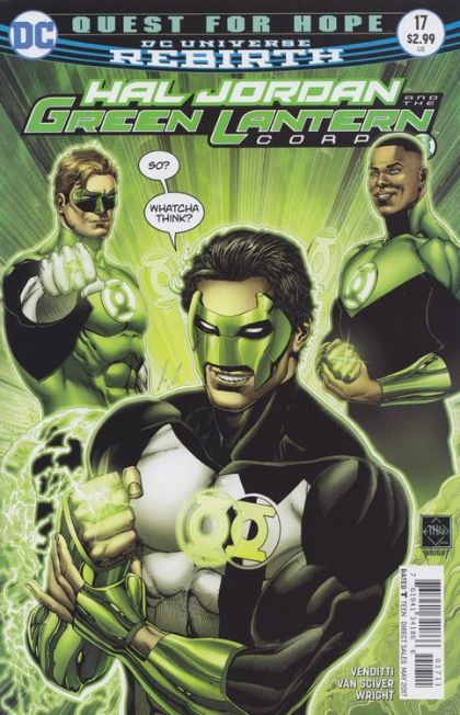 Hal Jordan and the Green Lantern Corps #17A Ethan Van Sciver Regular Cover