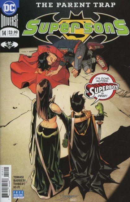 Super Sons #14A Regular Jorge Jimenez Cover