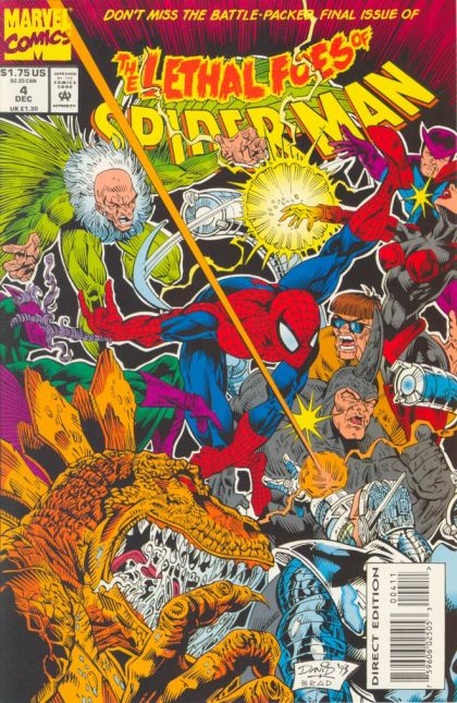 The Lethal Foes of Spider-Man #4A Direct Edition