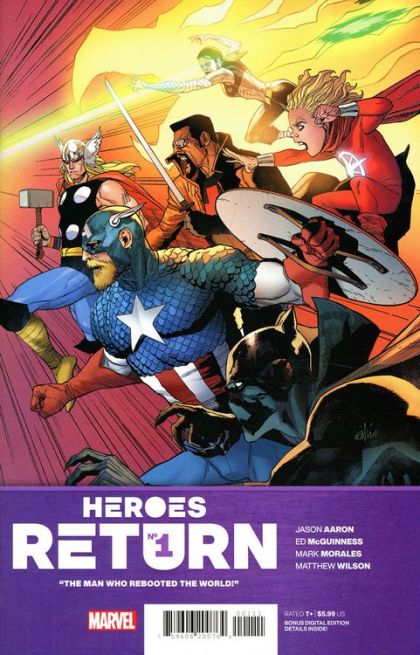 Heroes Return, Vol. 1 #1A Regular Leinil Francis Yu Cover