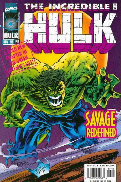 The Incredible Hulk, Vol. 1 #447A Direct Edition
