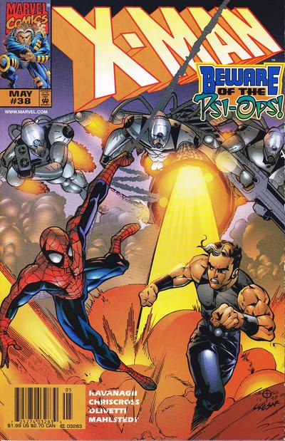 X-Man #38B Newsstand Edition