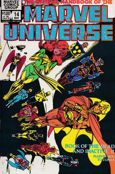 Official Handbook of the Marvel Universe, Vol. 1 #14A Direct Edition
