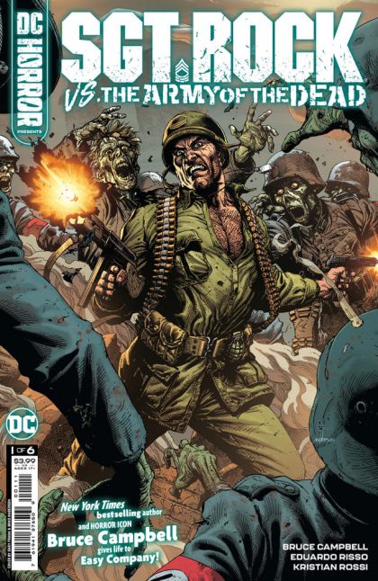 DC Horror Presents: Sgt. Rock vs. The Army of The Dead #1A Gary Frank & Brad Anderson Regular