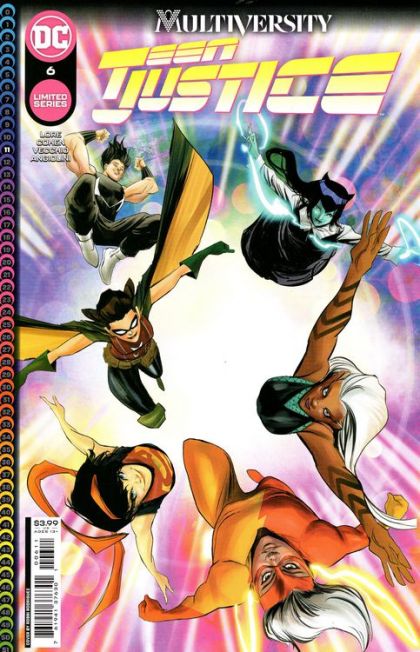 Multiversity: Teen Justice #6A Robbi Rodriguez Cover