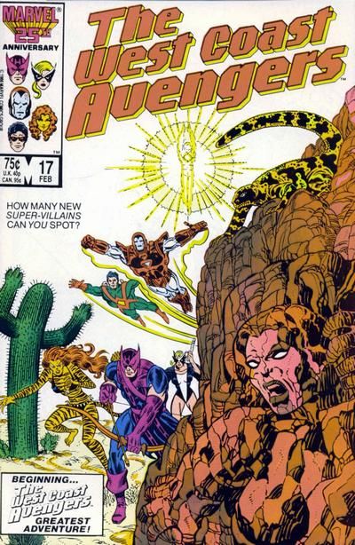 The West Coast Avengers, Vol. 2 #17A Direct Edition