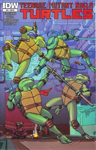 Teenage Mutant Ninja Turtles, Vol. 5 #34C Xurxo Penalta Incentive Variant (1:10)
