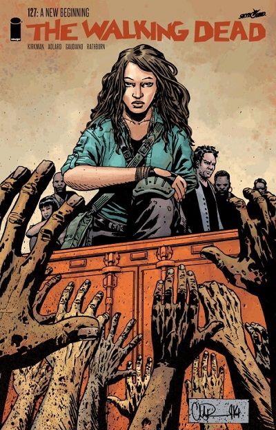 The Walking Dead #127A Charlie Adlard & Dave Stewart Regular Cover