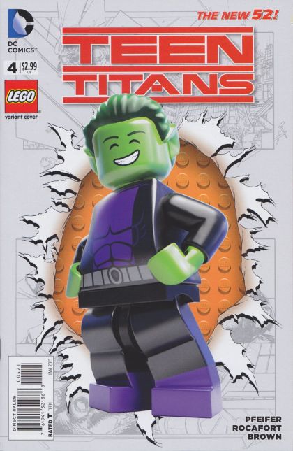 Teen Titans, Vol. 5 #4B LEGO Variant Cover