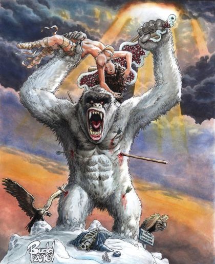 Cavewoman: Freakin' Yetis #1E