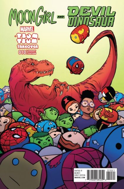 Moon Girl and Devil Dinosaur, Vol. 1 #10B Variant Joelle Jones Marvel Tsum Tsum Takeover Cover