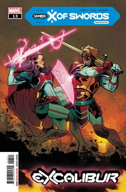 Excalibur, Vol. 4 #13A Regular Mahmud Asrar Cover