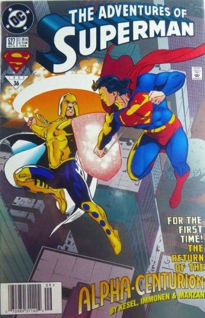 The Adventures of Superman #527B Newsstand Edition