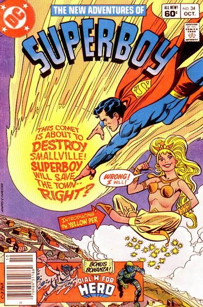 The New Adventures of Superboy #34B Newsstand Edition