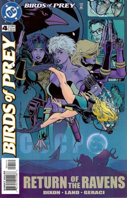 Birds of Prey, Vol. 1 #4 Greg Land Regular Cover