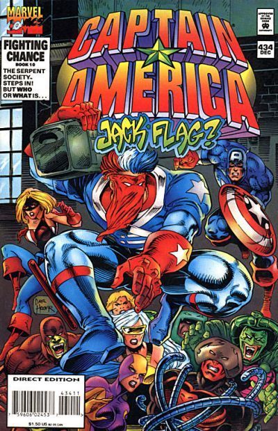 Captain America, Vol. 1 #434A Direct Edition