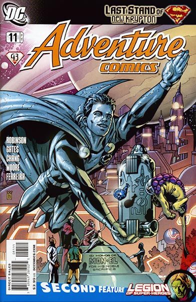 Adventure Comics, Vol. 3 #11(514)-(514)-A Mark Buckingham Regular Cover