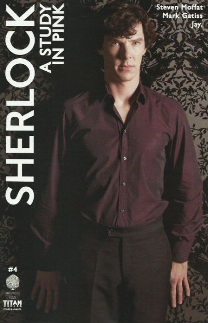 Sherlock: A Study In Pink #4B Variant Photo Cover
