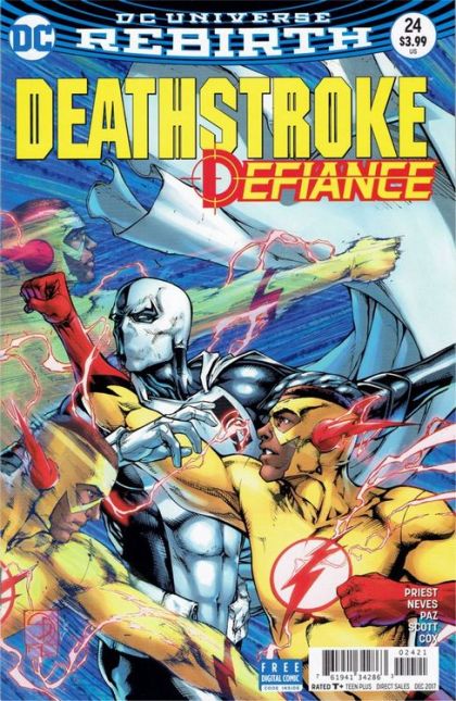 Deathstroke, Vol. 4 #24B Variant Shane Davis & Michelle Delecki Cover