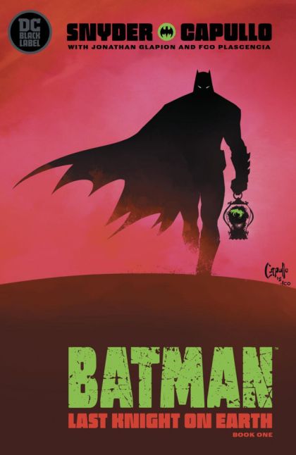 Batman: Last Knight on Earth #1A Cover A Regular Greg Capullo Cover