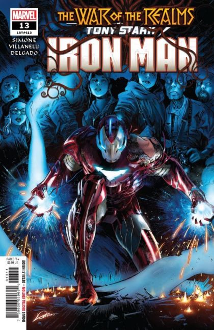 Tony Stark: Iron Man #13A Regular Alexander Lozano Cover