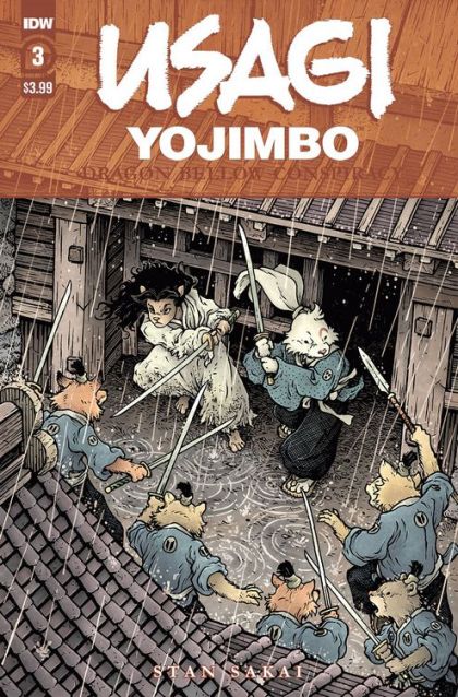 Usagi Yojimbo: Dragon Bellow Conspiracy #3