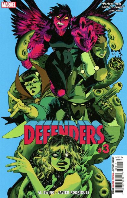 The Defenders, Vol. 6 #3A Regular Javier Rodriguez Cover