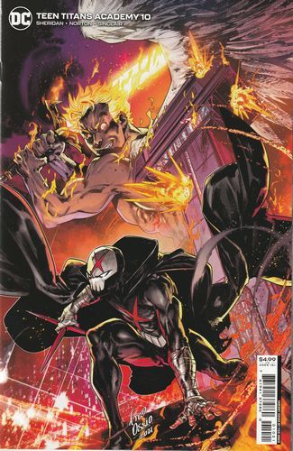 Teen Titans Academy #10B Fico Ossio Card Stock Variant