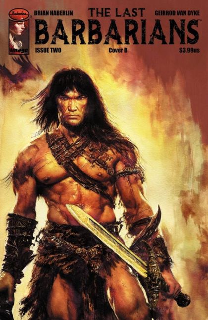 The Last Barbarians #2B Brian Haberlin Cover
