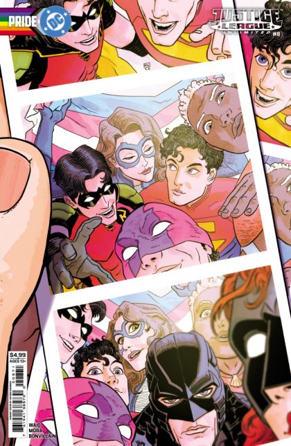 Justice League Unlimited, Vol. 2 #8F Hayden Sherman DC Pride Variant